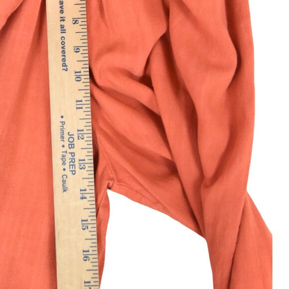 Free People Orange Wide Leg Pants - Picture 7 of 11